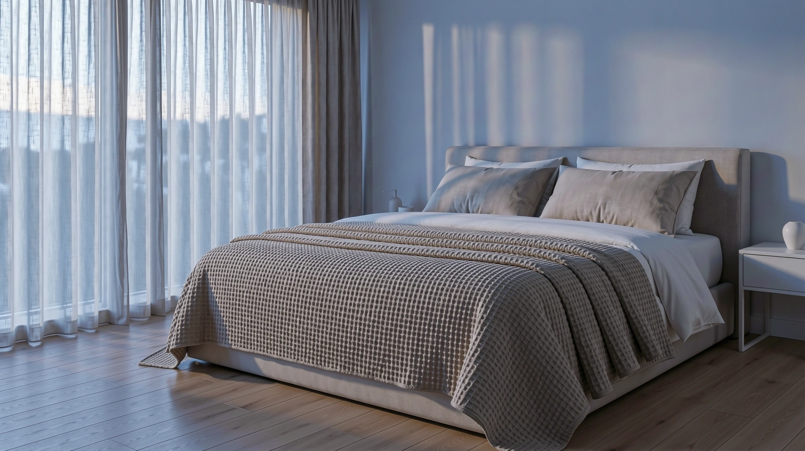 Ruhiges Schlafzimmer Ambiente